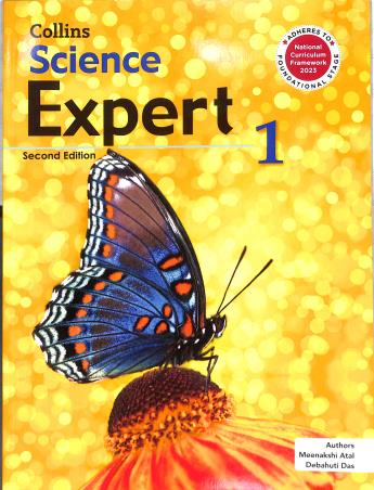 Book cover number 1 for Collins Science Expert 1 (NCF 2023) Foundational Stage written by Meenakshi Atal, Debahuti Das published by Harper Collins Publishers