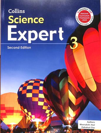 Book cover number 1 for Collins Science Expert 3 (NCF 2023) Preparatory Stage written by Meenakshi Atal, Debahuti Das published by Harper Collins Publishers