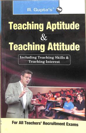 Book cover number 1 for R. Gupta's Teaching Aptitude & Teaching Attitude (For All Teachers' Recruitment Exams) written by R. Gupta published by Ramesh Publishing House