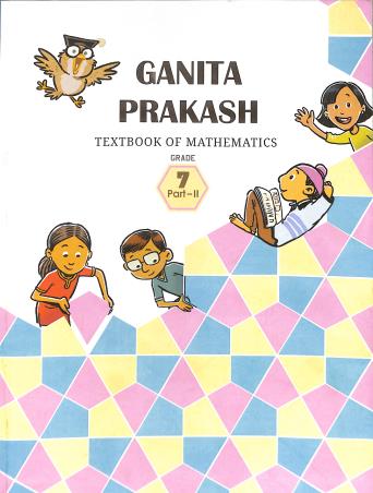 Book cover number 1 for NCERT Ganita Prakash Grade 7 Part 2 (Textbook Of Mathematics) written by NA published by National Council Of Educational Research And Training