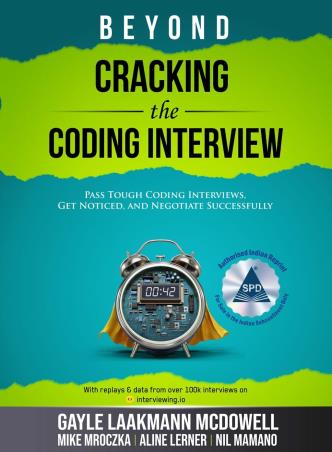 Book cover number 1 for Beyond Cracking The Coding Interview written by NA published by Shroff Publishers & Distributors Pvt. Ltd.