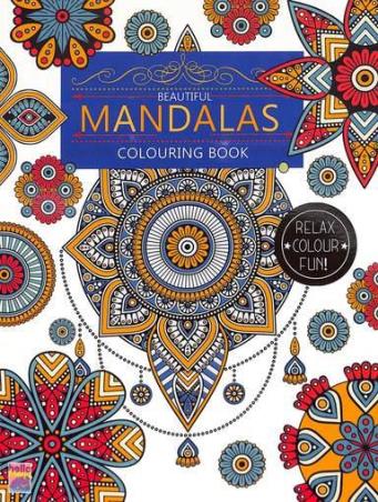 Book cover number 1 for Beautiful Mandalas Colouring Book written by NA published by Hello Friend