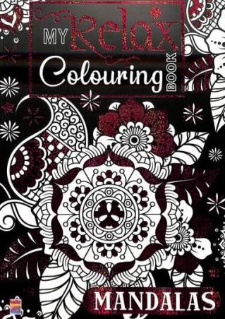 Book cover number 1 for My Relax Colouring Mandalas written by NA published by Hello Friend