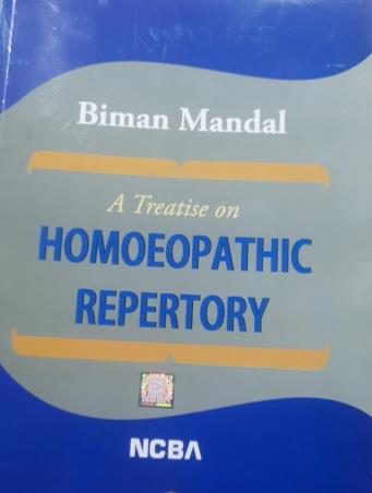 Book cover number 1 for A Treatise On Homoeopathic Repertory written by Biman Mandal published by New Central Book Agency (P) Ltd