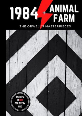 Book cover number 1 for 1984 + Animal Farm (The Orwell's Masterpieces) written by George Orwell published by Penguin Books