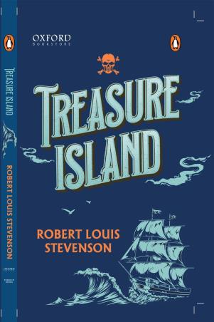Book cover number 1 for Treasure Island written by Robert Louis Stevenson published by Penguin Books