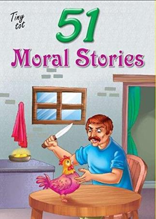 Book cover number 1 for 51 Moral Stories written by NA published by Tiny Tot Publications