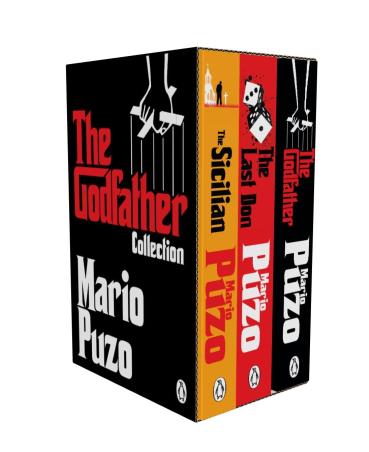Book cover number 1 for The Godfather Collection Boxset written by Mario Puzo published by Penguin Books