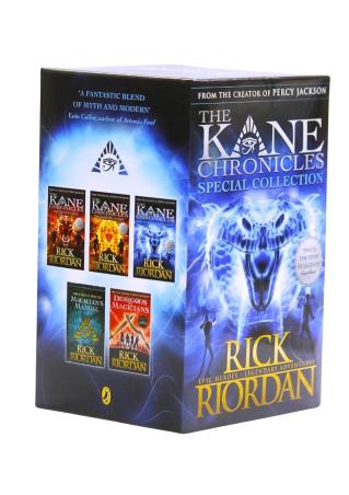 Book cover number 1 for The Kane Chronicles - Special Collection (Set Of 5 Books) written by Rick Riordan published by Puffin