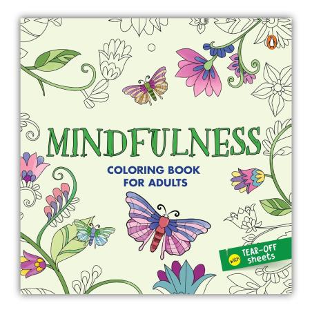 Book cover number 1 for Mindfulness (Coloring Book for Adults) written by NA published by Penguin Books