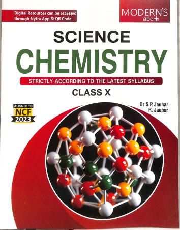 Book cover number 1 for Modern's abc+ Of Science Chemistry Class 10 (2026-27) CBSE NCF 2023 written by S. P. Jauhar, R. Jauhar published by Modern Publishers