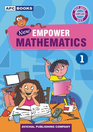 Book cover number 1 for APC New Empower Mathematics 1 (NEP / NCF 2023) written by Neeraj Raj Jain published by Avichal Publishing Company