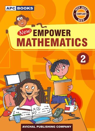 Book cover number 1 for APC New Empower Mathematics 2 (NEP / NCF 2023) written by Neeraj Raj Jain published by Avichal Publishing Company