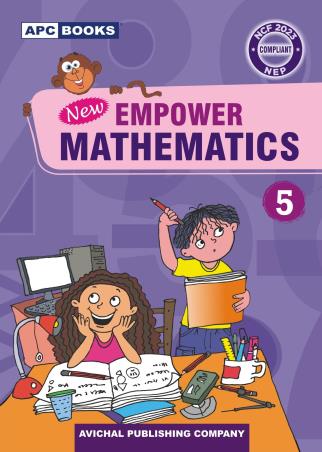 Book cover number 1 for APC New Empower Mathematics 5 (NEP / NCF 2023) written by Neeraj Raj Jain published by Avichal Publishing Company