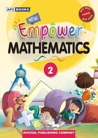 Book cover number 1 for APC New Empower Mathematics 2 (NEP 2020 / NCF 2023) written by Neeraj Raj Jain published by Avichal Publishing Company