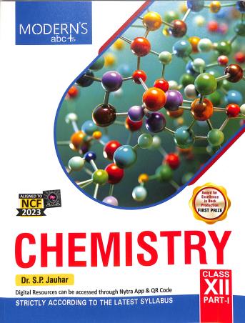Book cover number 1 for Modern's abc+ Of Chemistry Class 12 Part 1 & 2 (2026-2027) NCF 2023 written by S. P. Jauhar published by Modern Publishers