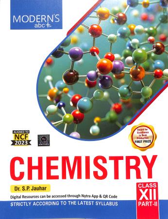 Book cover number 2 for Modern's abc+ Of Chemistry Class 12 Part 1 & 2 (2026-2027) NCF 2023 written by S. P. Jauhar published by Modern Publishers