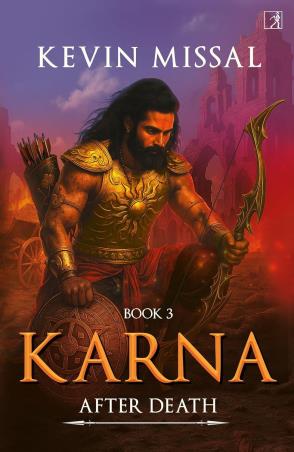Book cover number 1 for Karna Book 3 written by Kevin Missal published by Simon & Schuster