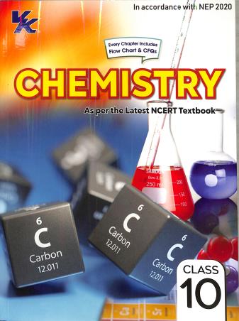 Book cover number 1 for Chemistry Based On NCERT Class 10 (NEP 2020) 2026-27 Edition written by A. K. Srivastava published by VK Global Publications Pvt. Ltd.