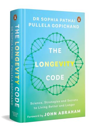 Book cover number 1 for The Longevity Code written by Pullela Gopichand, Sophia Pathai published by Penguin Books