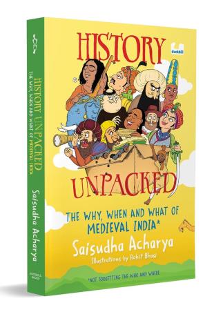Book cover number 1 for History Unpacked written by Saisudha Acharya published by Duckbill
