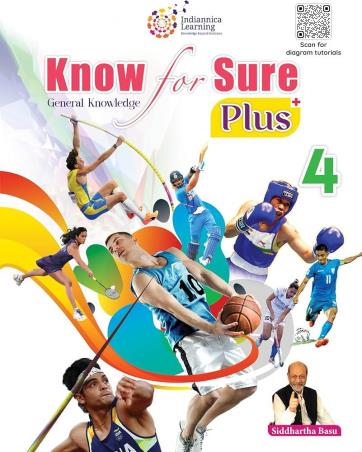 Book cover number 1 for Know for Sure Plus 4 (General Knowledge) written by NA published by Indiannica Learning