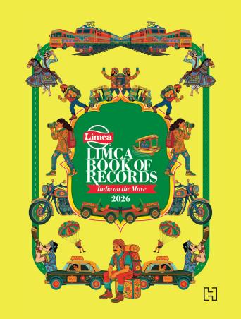 Book cover number 1 for Limca Book Of Records 2026 written by NA published by Hachette
