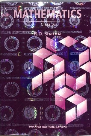 Book cover number 1 for Mathematics Class 10 With MCQs CBSE (2026 Edition) written by R. D. Sharma published by Dhanpat Rai Publications (P) Ltd.