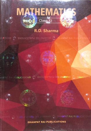 Book cover number 1 for Mathematics Class 11 With MCQs CBSE (2026 Edition) written by R. D. Sharma published by Dhanpat Rai Publications (P) Ltd.