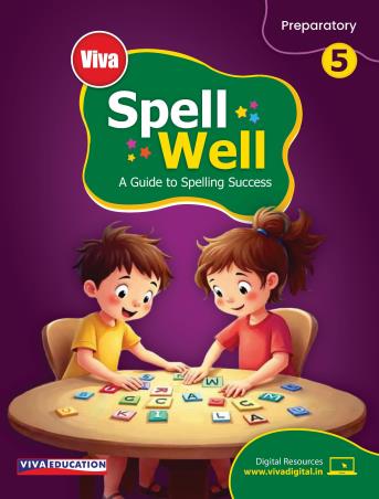 Book cover number 1 for Spell Well 5 (A Guide To Spelling Success) written by Rita Wilson published by Viva Education