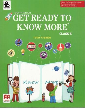 Book cover number 1 for Get Ready To Know More 6 (NCF) Middle Stage written by Terry O'Brien published by Frank Bros. & Co.
