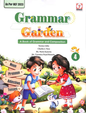 Book cover number 1 for Grammar Garden 4 (NCF 2023) written by NA published by Young Horizons Publication