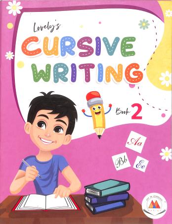 Book cover number 1 for Lovely's Cursive Writing 2 written by NA published by Marina Publications