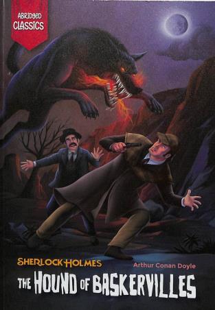 Book cover number 1 for Sherlock Holmes : The Hound Of Baskervilles written by Arthur Conan Doyle published by Holy Child Publication