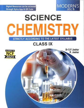 Book cover number 1 for Modern's abc+ Of Science Chemistry Class 9 (2026-27) CBSE (NCF 2023) written by S. P. Jauhar, R. Jauhar published by Modern Publishers