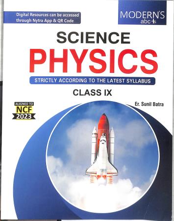 Book cover number 1 for Modern's abc+ Of Science Physics Class 9 (2026-27) CBSE (NCF 2023) written by Er. Sunil Batra published by Modern Publishers