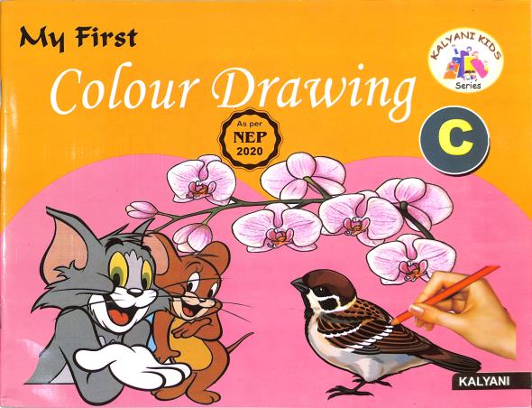 Book cover number 1 for My First Colour Drawing C (NEP 2020) written by NA published by Kalyani Publishers