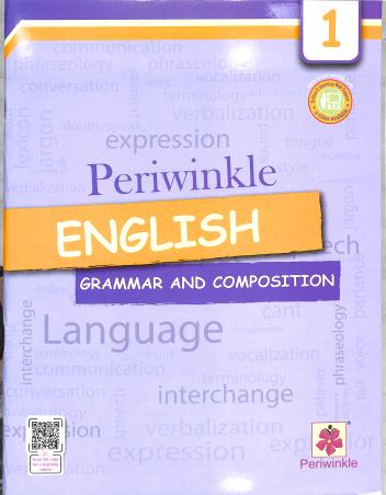 Book cover number 1 for Periwinkle English Grammar & Composition 1 written by NA published by Periwinkle Books