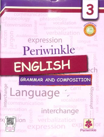 Book cover number 1 for Periwinkle English Grammar & Composition 3 written by NA published by Periwinkle Books
