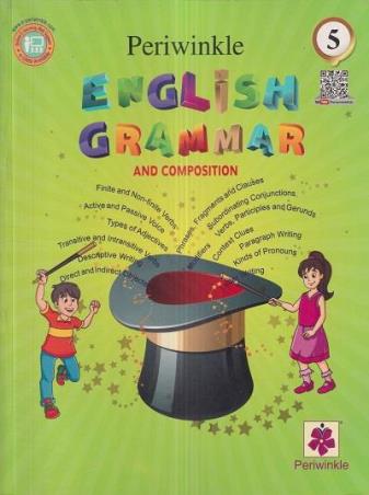 Book cover number 1 for Periwinkle English Grammar & Composition 5 written by NA published by Periwinkle Books