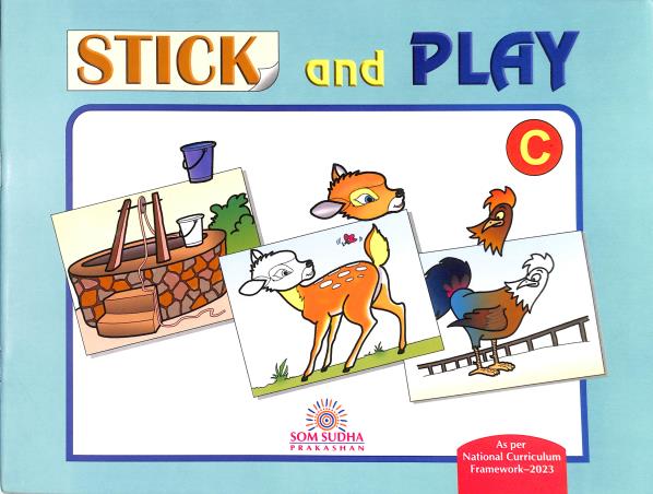 Book cover number 1 for Stick And Play C (NCF 2023) written by NA published by Som Sudha Prakashan