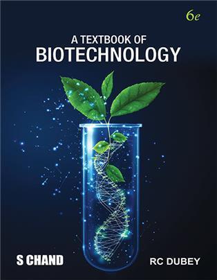 Book cover number 1 for A Textbook Of Biotechnology written by R. C. Dubey published by S. Chand Publishing