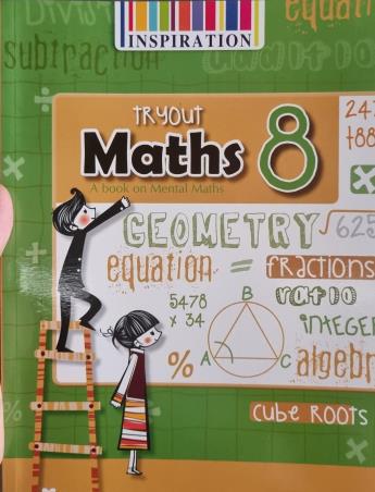 Book cover number 1 for Tryout Maths 8 (A Book On Mental Maths) written by NA published by Inspiration Publication