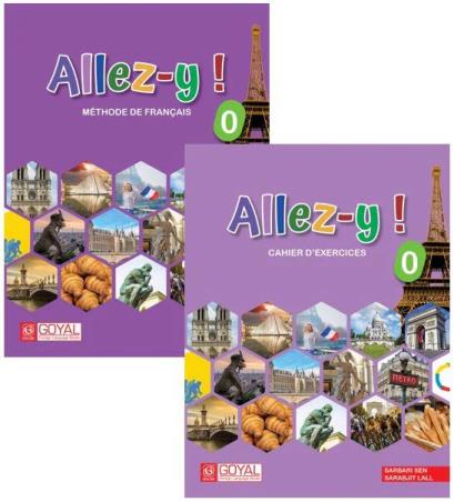Book cover number 1 for Allez-Y ! 0 (Methode De Francais & Cahier D'exercices) Set Of 2 Books written by NA published by Goyal Foreign Language Books