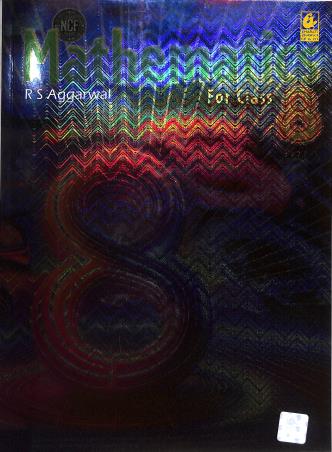Book cover number 1 for Mathematics Class 8 Book 1 (NEP / NCF) written by R. S. Aggarwal published by Bharati Bhawan Publishers & Distributors