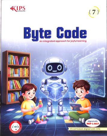Book cover number 1 for Byte Code 7 (Windows 10 & Ms Office 2019) NEP & NCF written by NA published by Kips Learning Pvt. Ltd