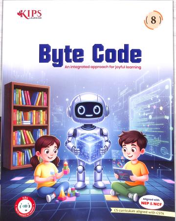 Book cover number 1 for Byte Code 8 (Windows 10 & Ms Office 2019) NEP & NCF written by NA published by Kips Learning Pvt. Ltd