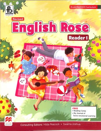 Book cover number 1 for Revised English Rose Reader 1 (CISCE) written by NA published by Frank Bros. & Co.