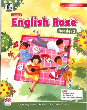 Book cover number 1 for Revised English Rose Reader 2 (CISCE) written by NA published by Frank Bros. & Co.