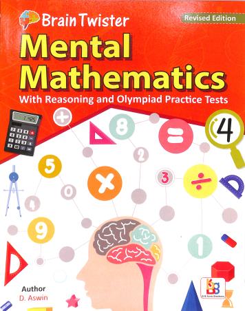 Book cover number 1 for Brain Twister Mental Mathematics 4 (Revised Edition) written by NA published by B. B. Kundu Grandsons